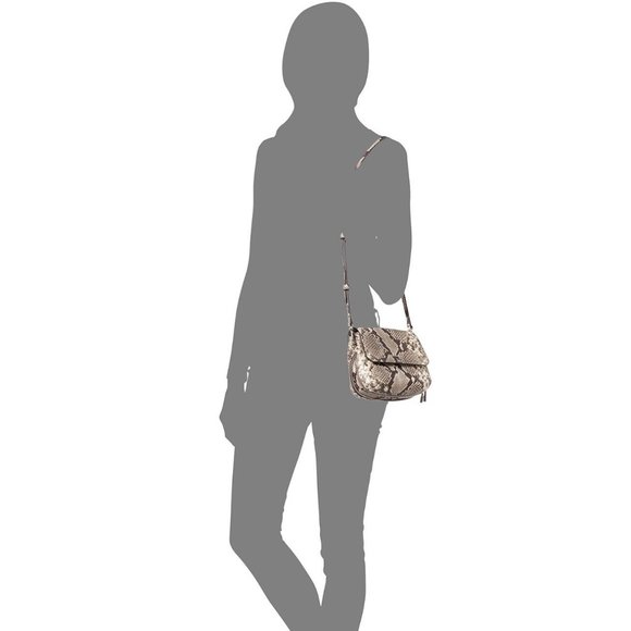 NWT Michael Kors Isabel Natural Small Messenger Crossbody Bag - Picture 6 of 6